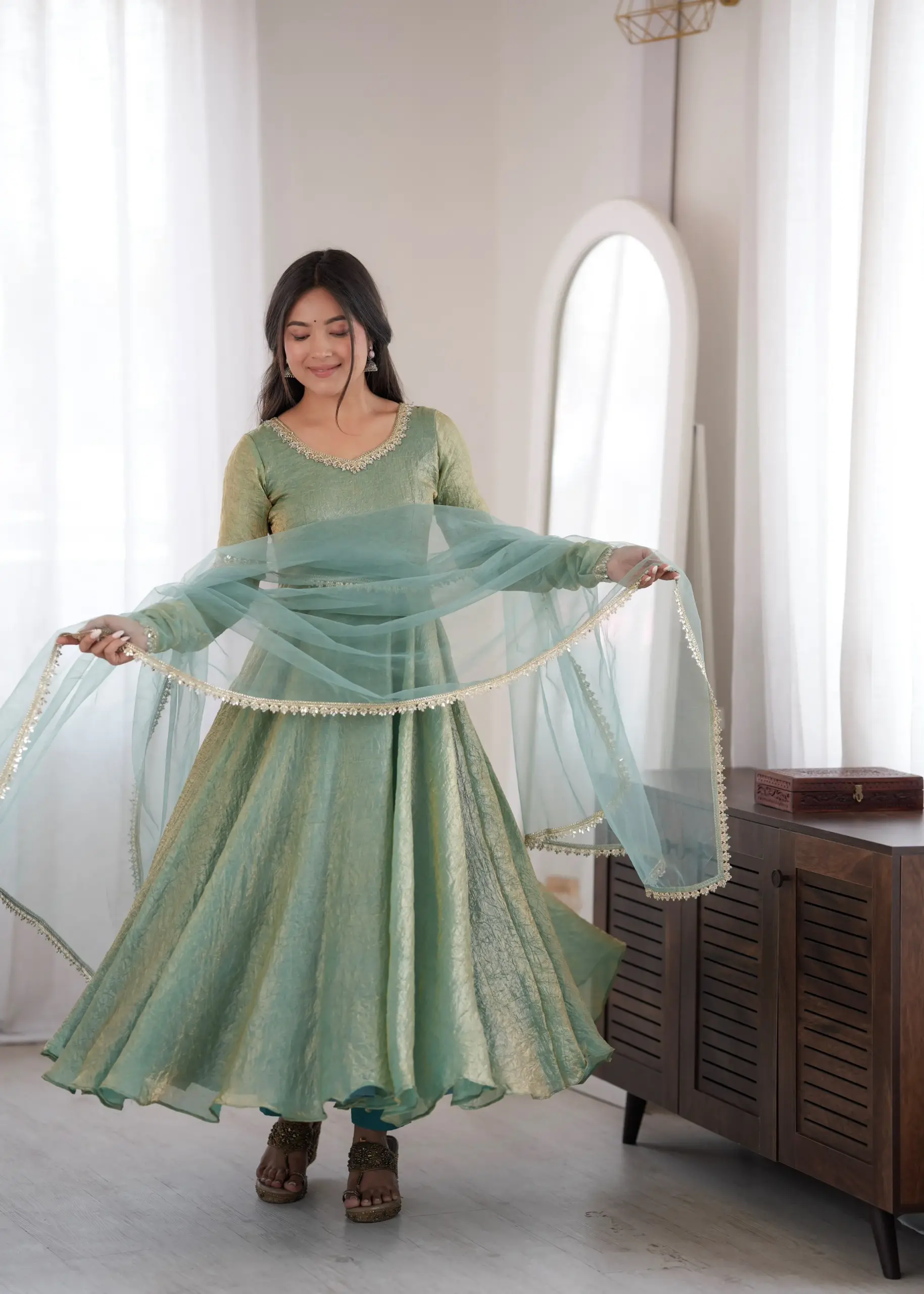 SRK 5355 Doremon Crush Readymade Dress 8