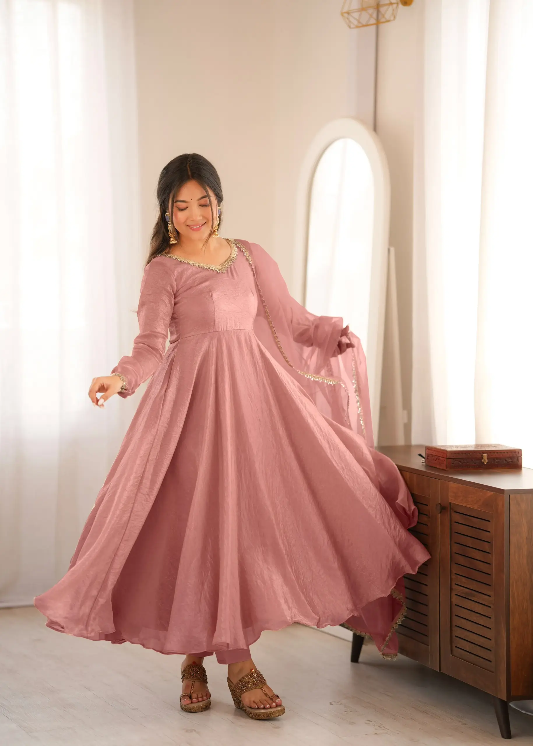 SRK 5355 Doremon Crush Readymade Dress 9