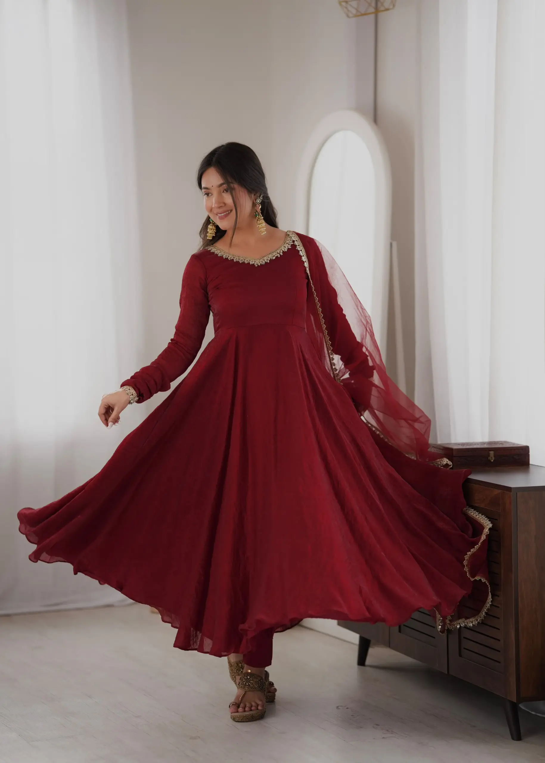 SRK 5355 Doremon Crush Readymade Dress 14