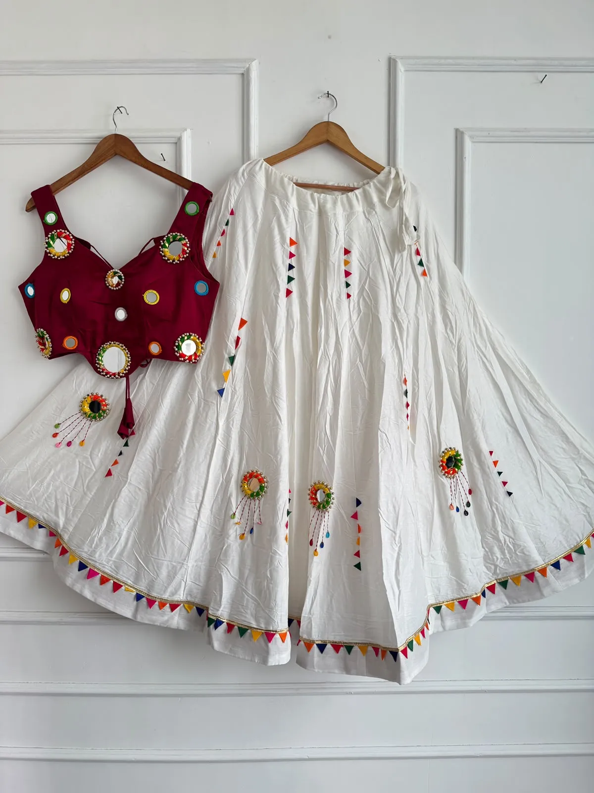 Chaniya Choli Slub Cotton Lehenga Choli 12