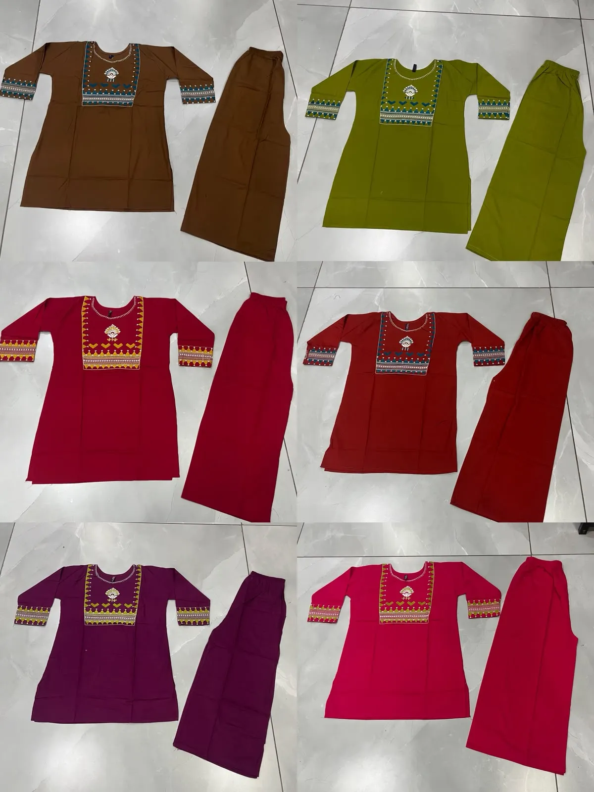 FVD Sultan Dhabu Cotton Kurti Pant Set 3