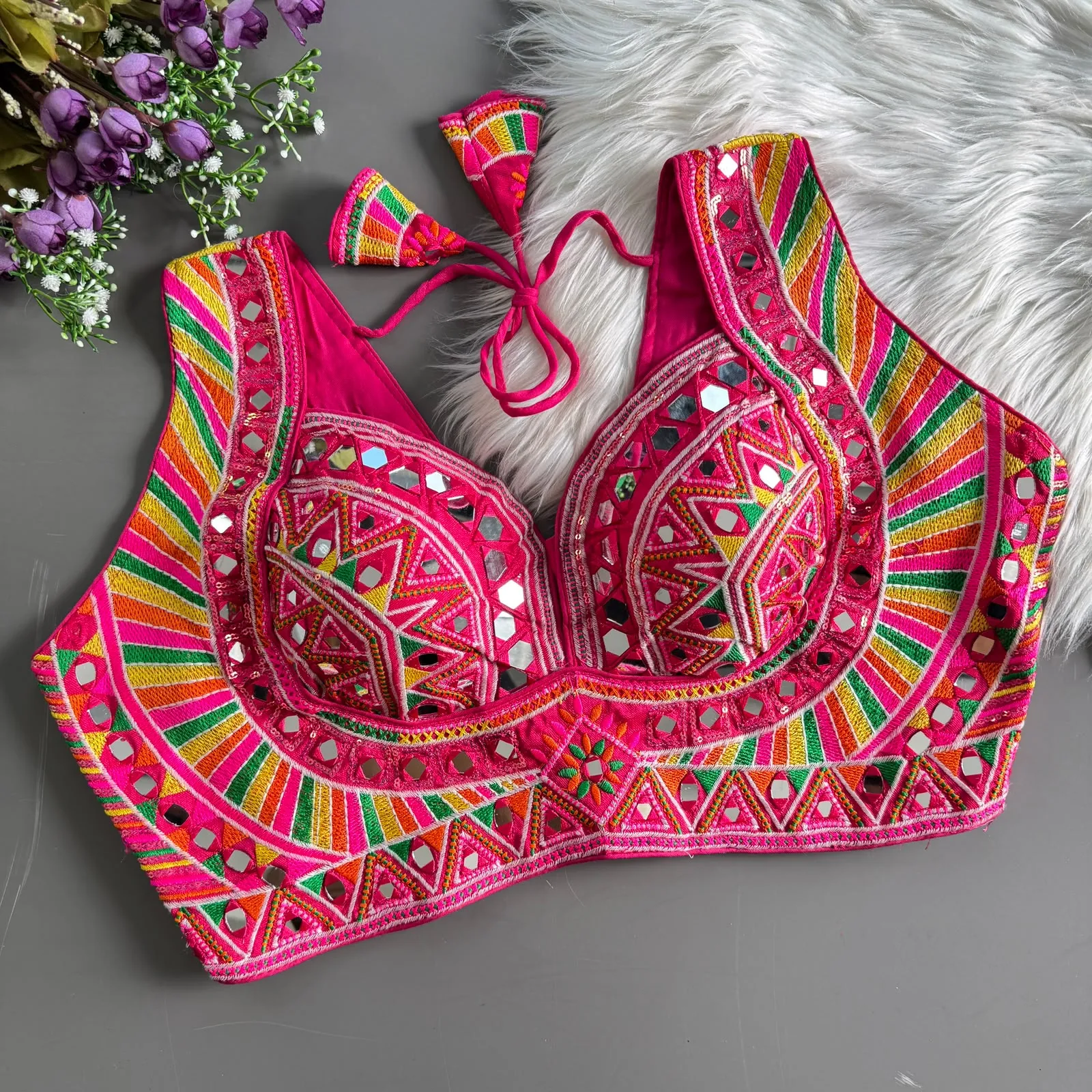 Italian Silk Blouse Design 2869 4
