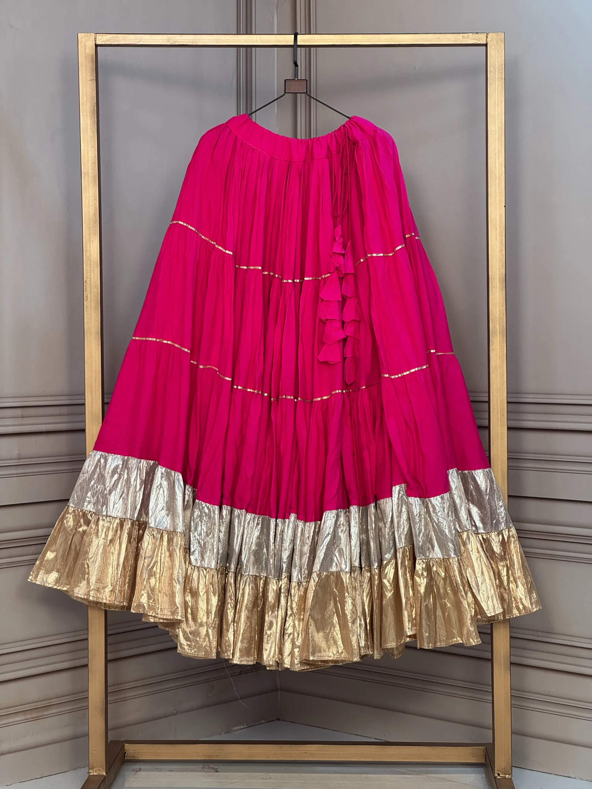 KA 5071 Rayon And Lampi Lehenga Choli 10