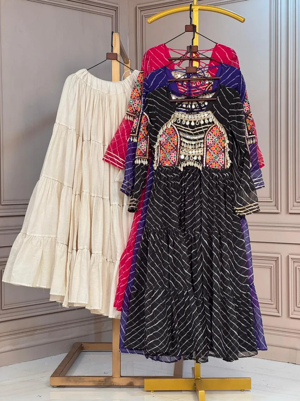 KA 5077 Laheriya Lehenga Choli 3