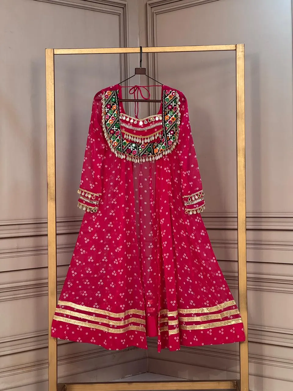 KA 5081 Bandhni Kurtis 3