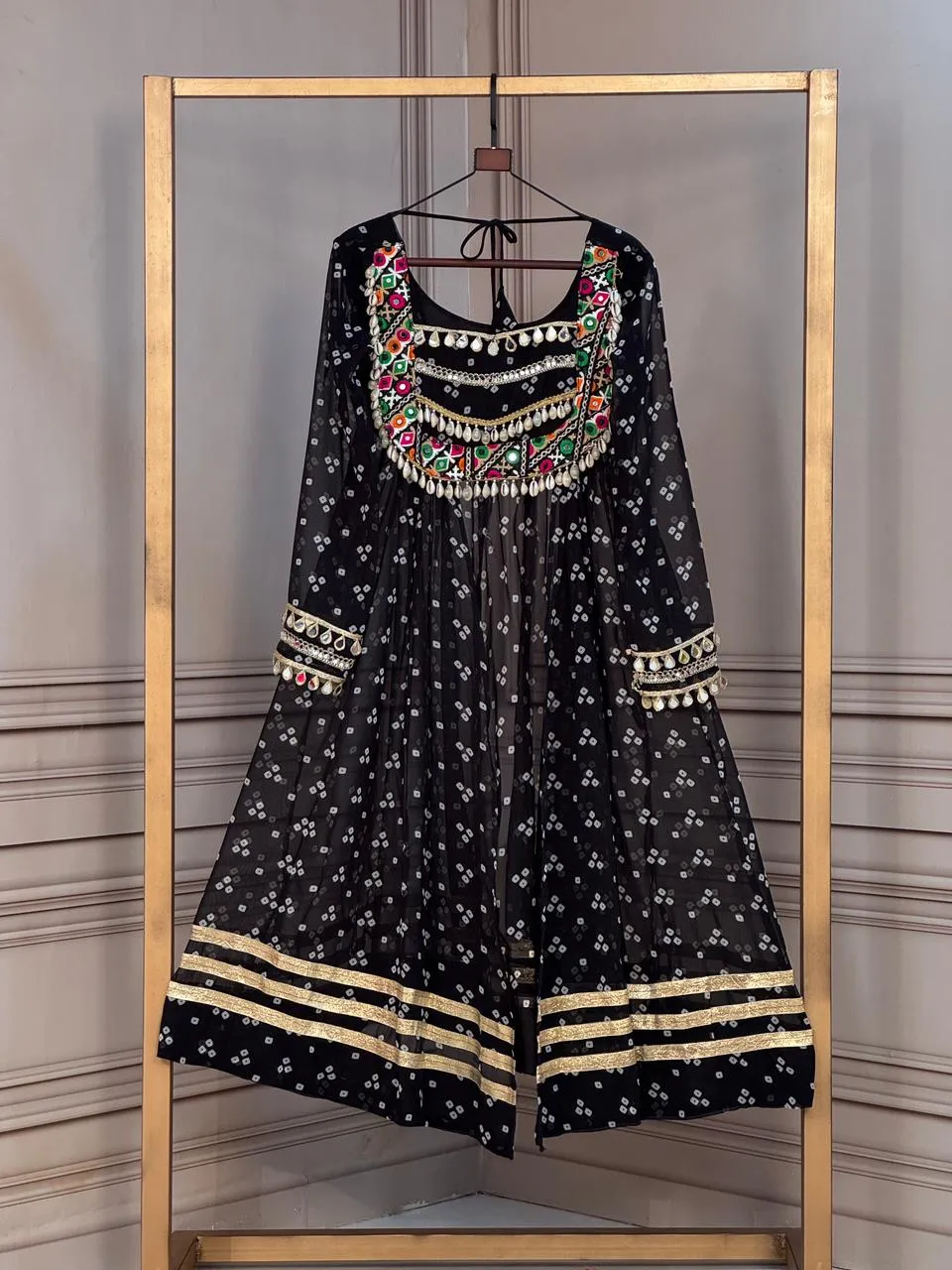 KA 5081 Bandhni Kurtis 4