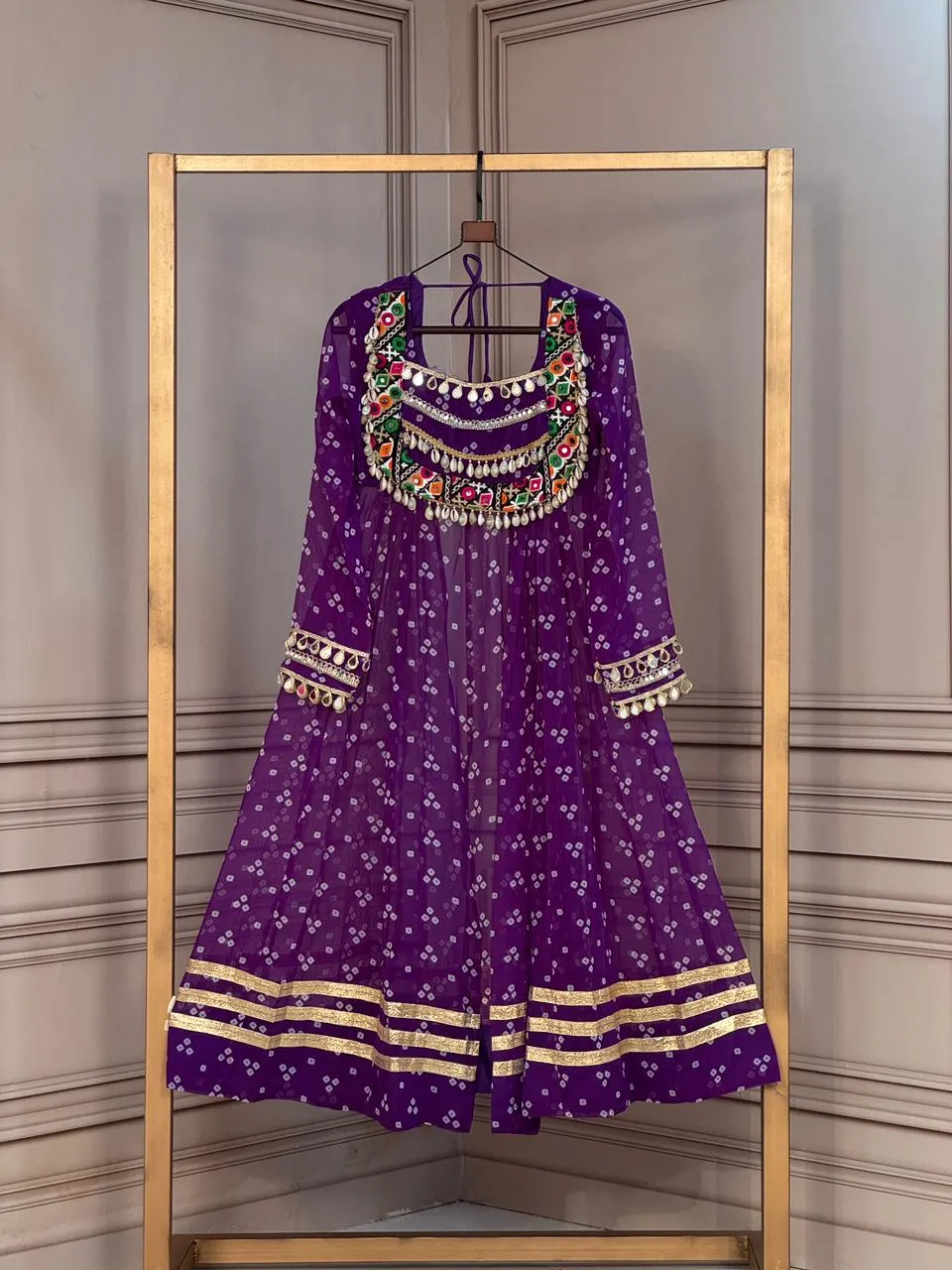 KA 5081 Bandhni Kurtis 5