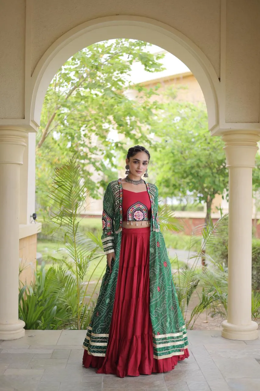 KA 5083 Rayon Lehenga Choli 1