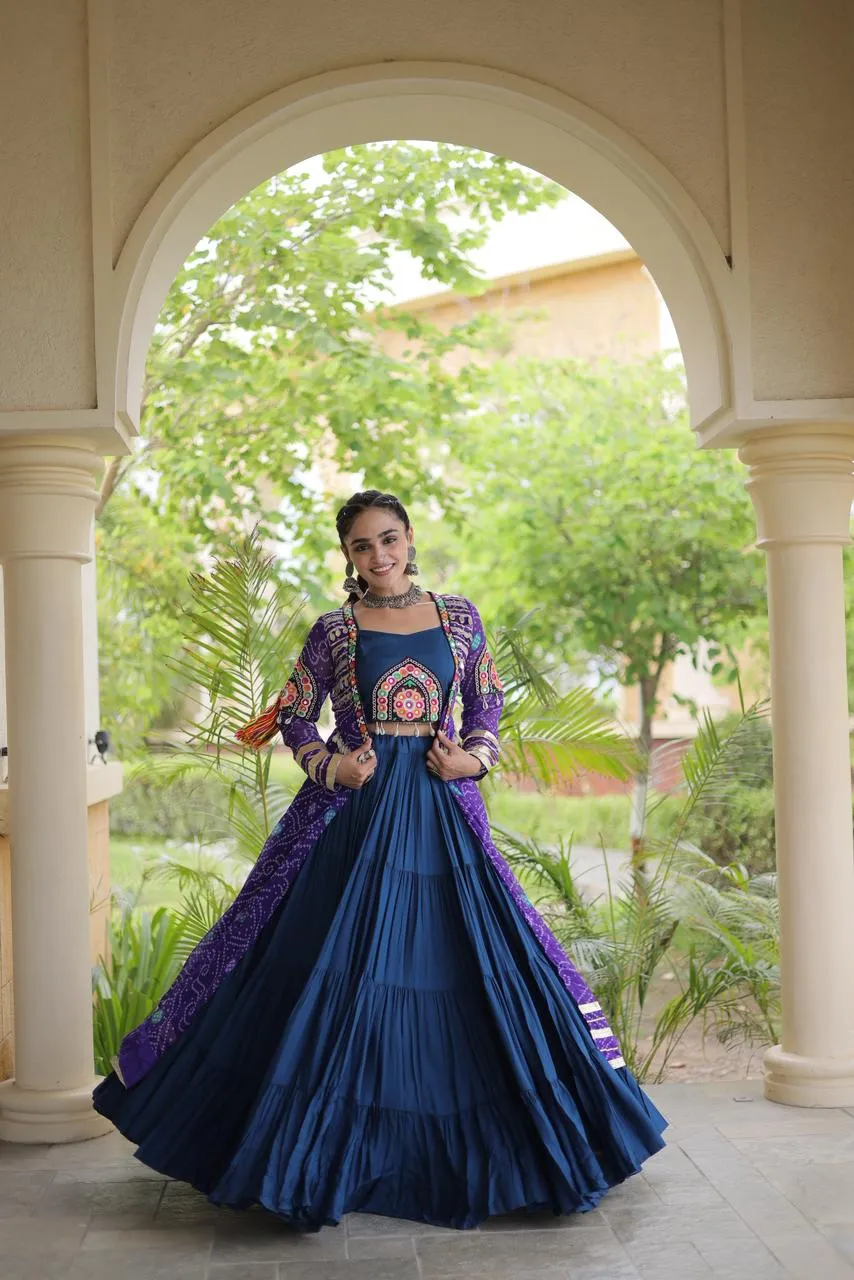 KA 5083 Rayon Lehenga Choli 2