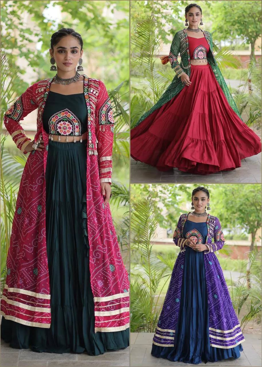 KA 5083 Rayon Lehenga Choli 3