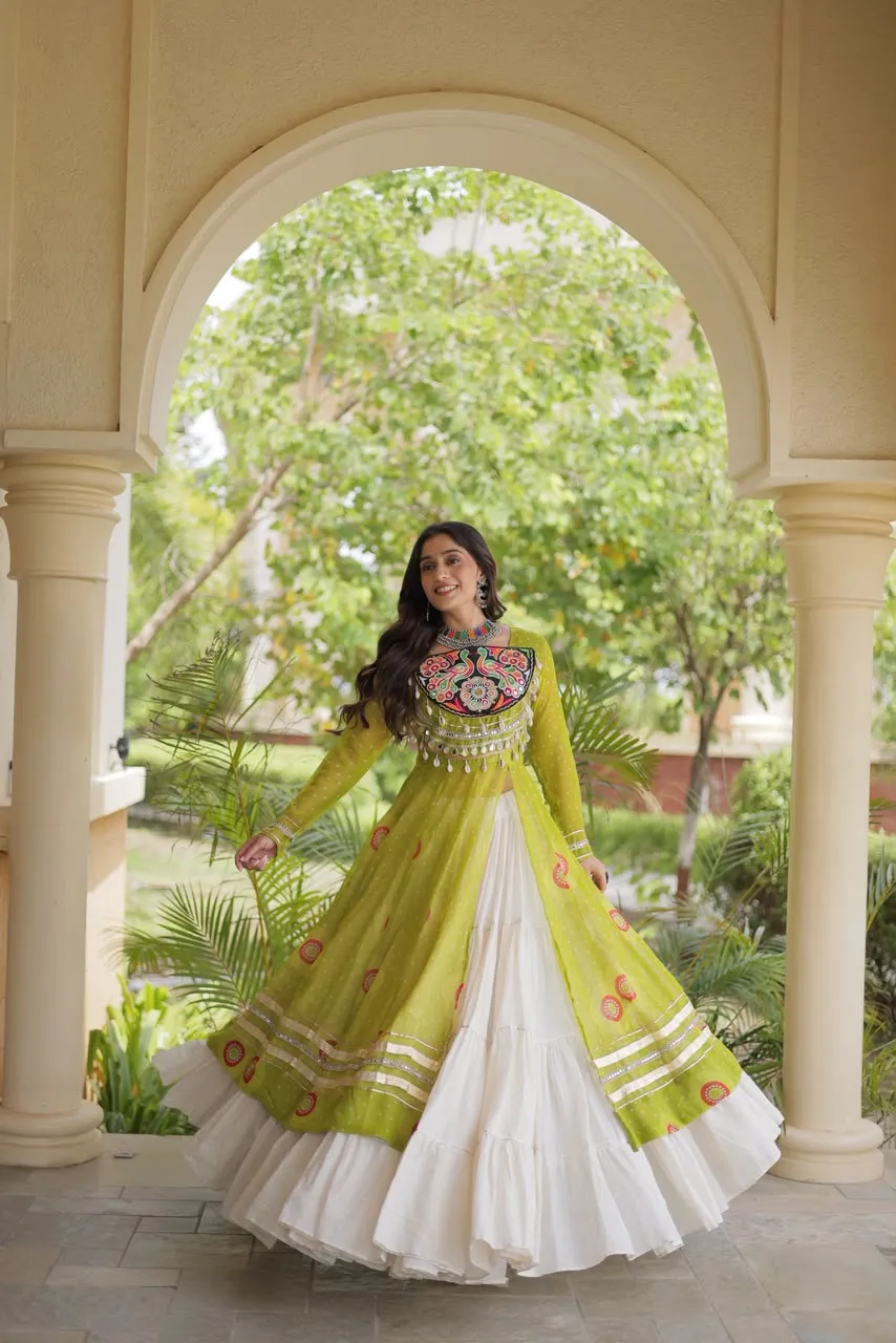 KA 5085 Bandhani Lehenga Choli 6