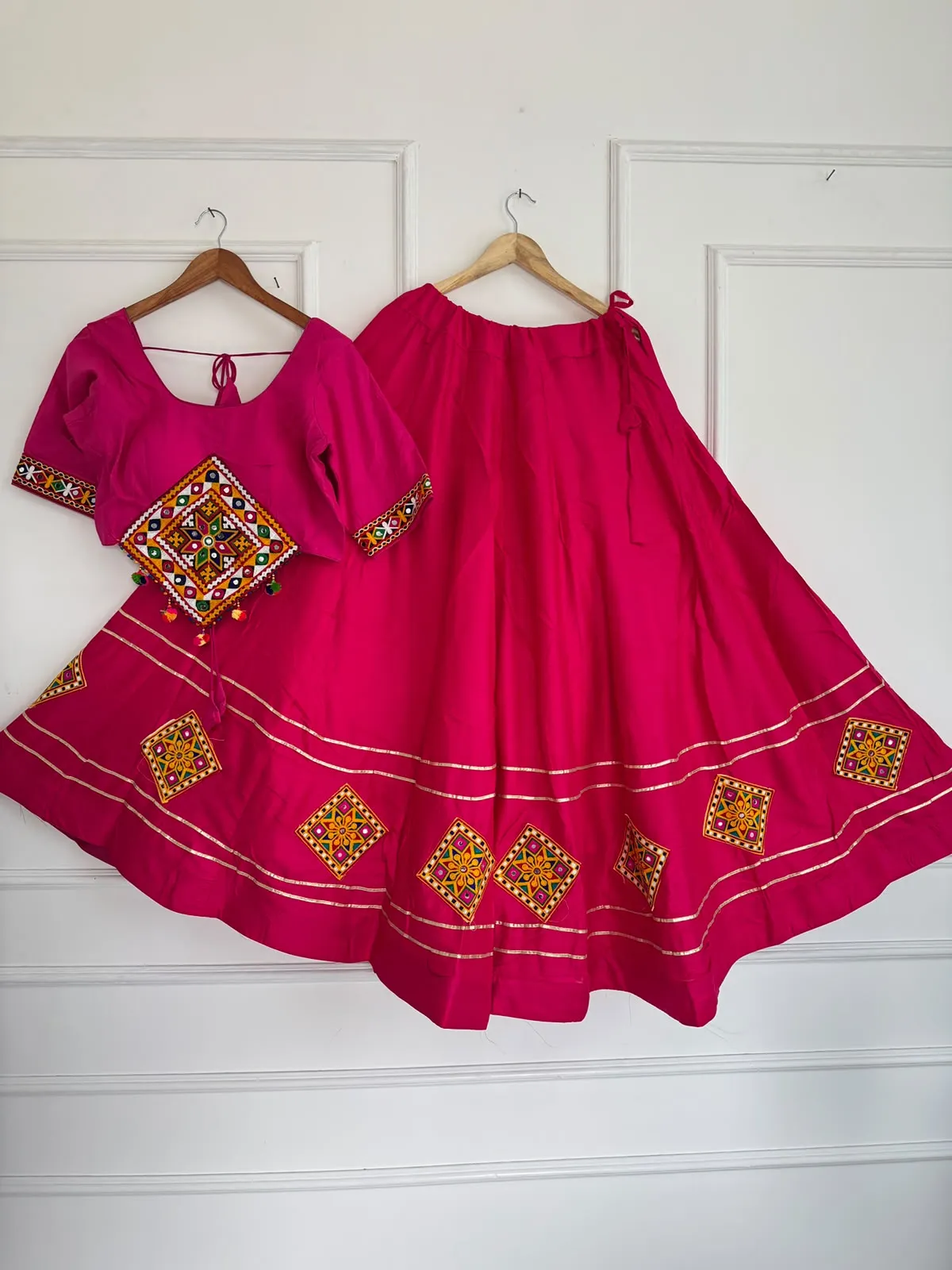 Kutchi Chaniyacholi Reyon Cotton Lehenga Choli 7
