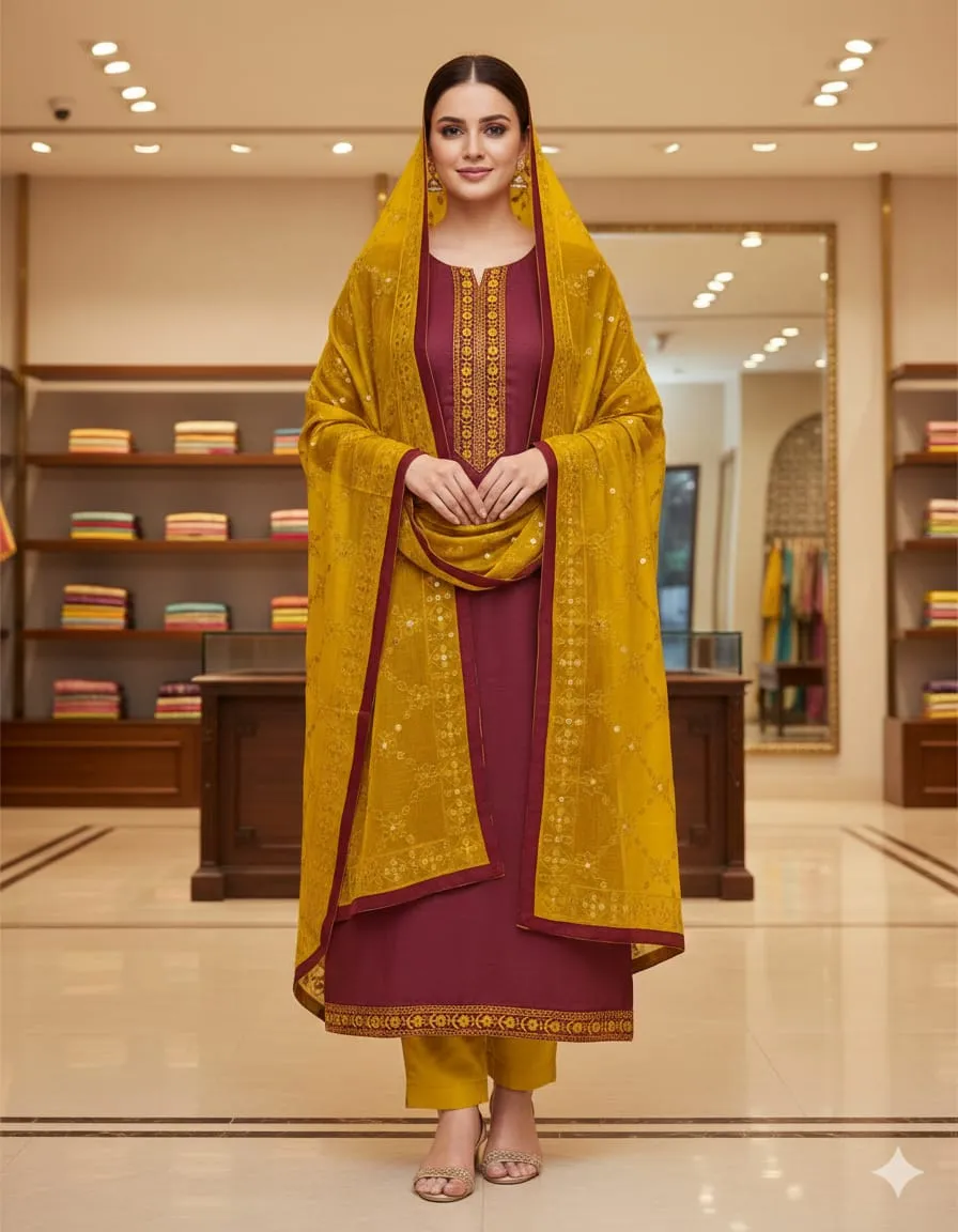 Life Style Dress Material 4