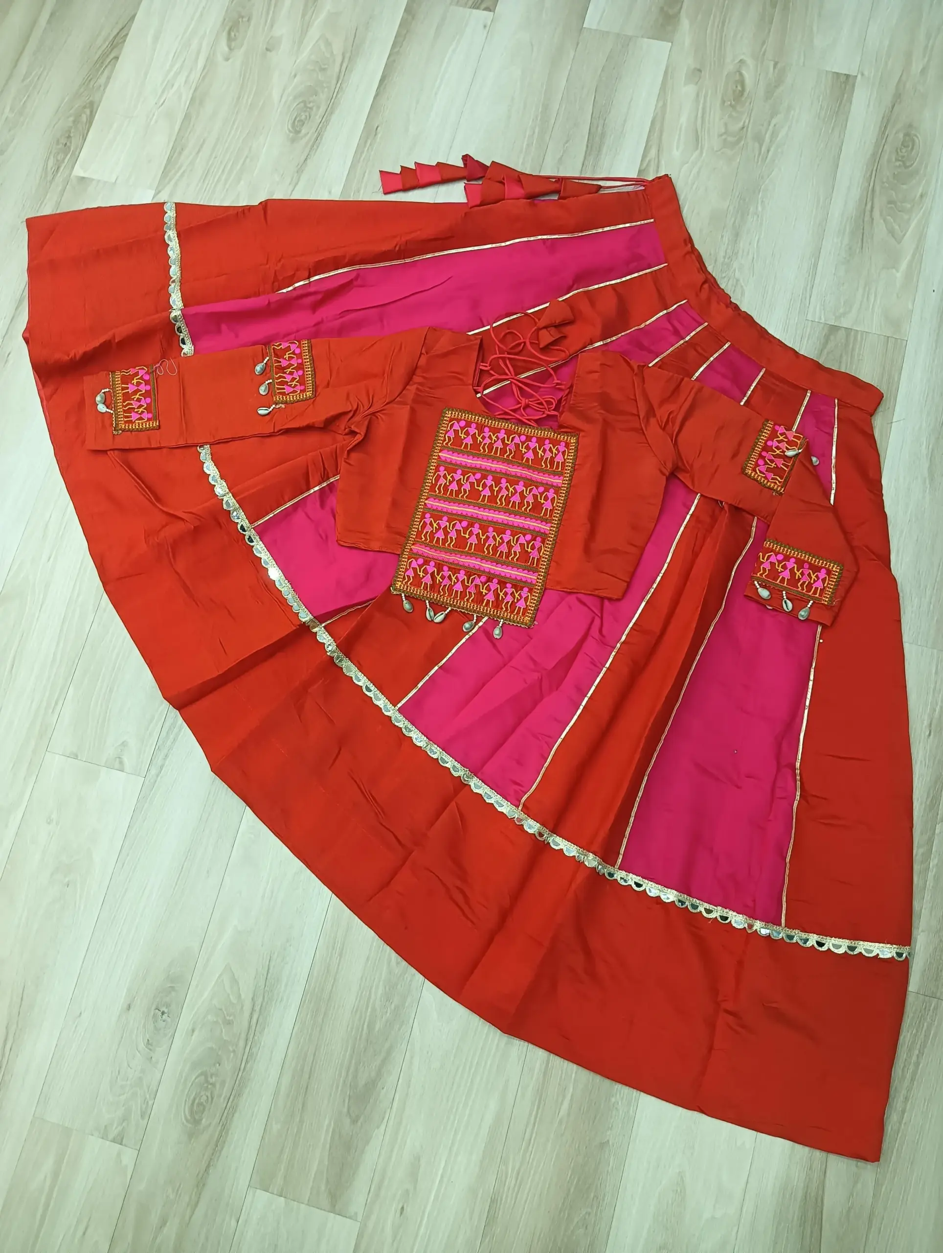 LW 7139 Roman Lehenga Choli 2