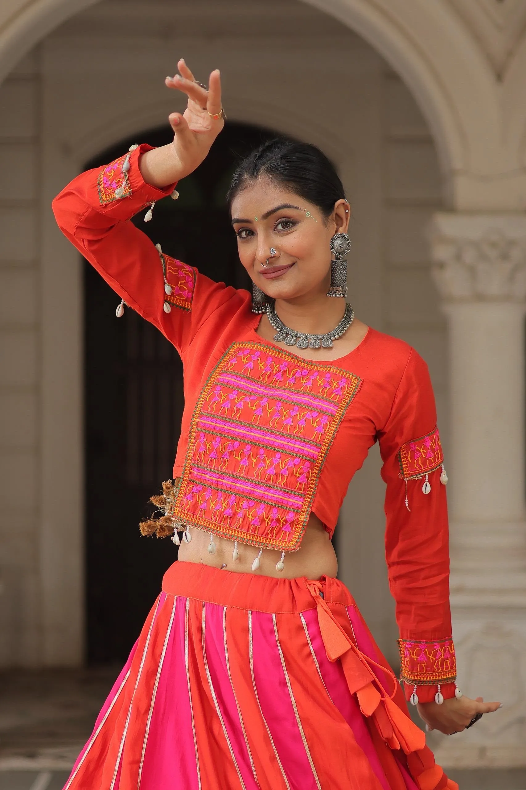 LW 7139 Roman Lehenga Choli 3