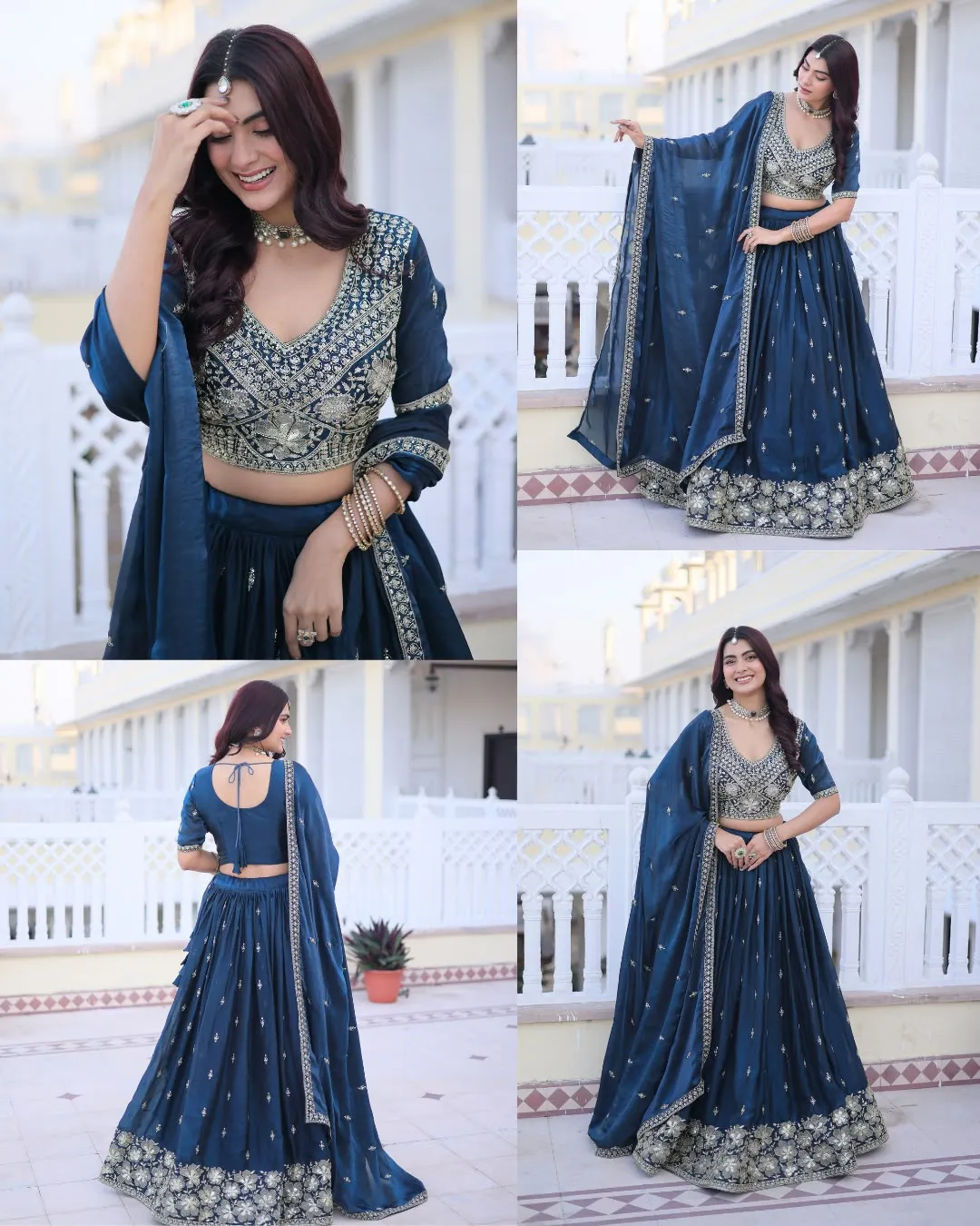 LW 7159 Fendy Silk Lehenga Choli 2