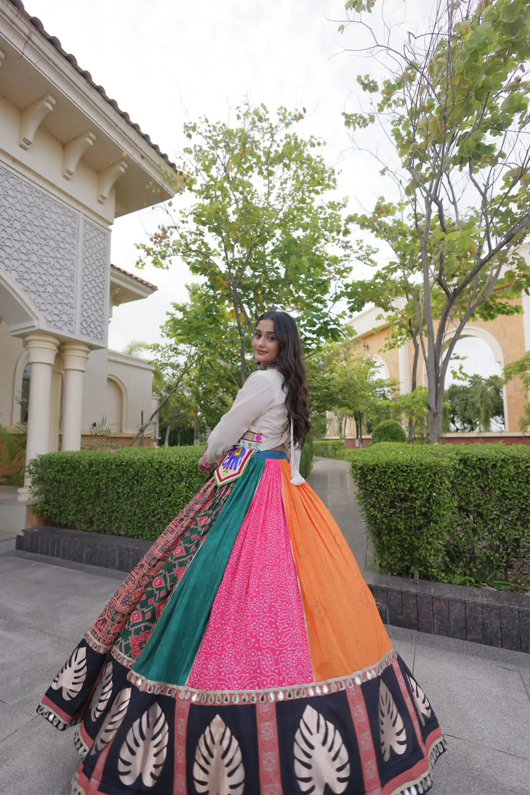 LW 7187 Cotton Lehenga Choli 1