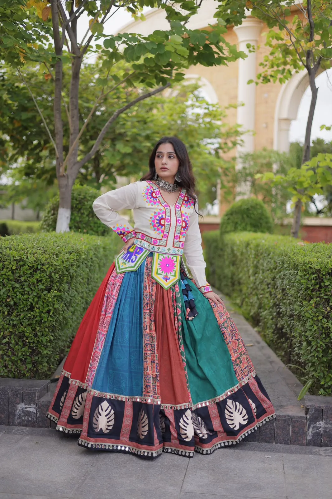 LW 7187 Cotton Lehenga Choli 2