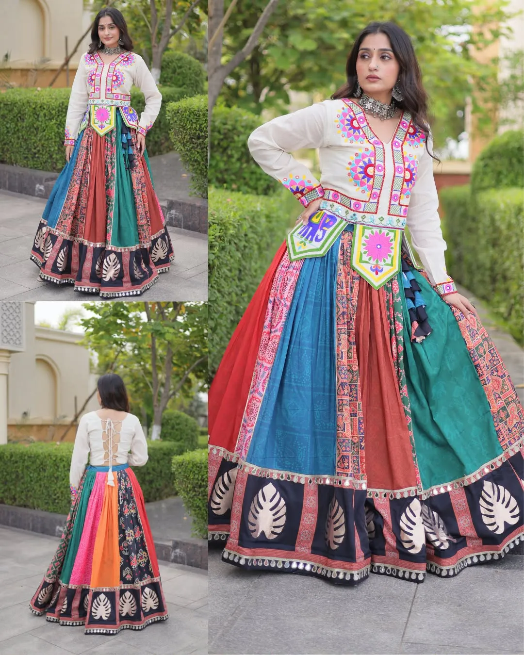 LW 7187 Cotton Lehenga Choli 3