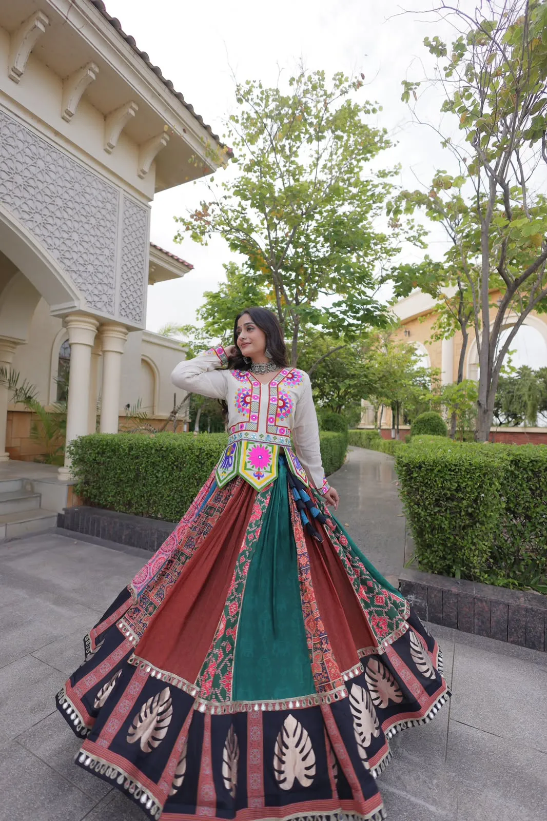 LW 7187 Cotton Lehenga Choli 4