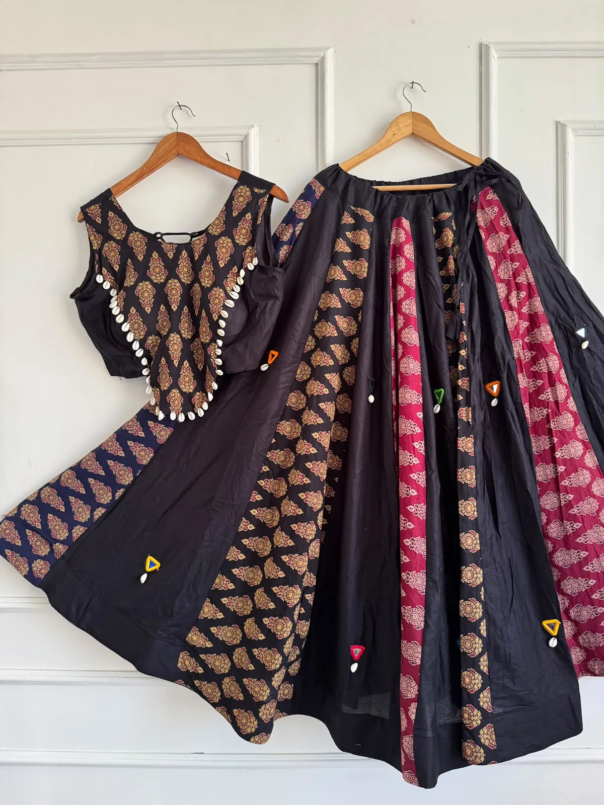 Navratri Ajrakh Cotton Design 2866 1