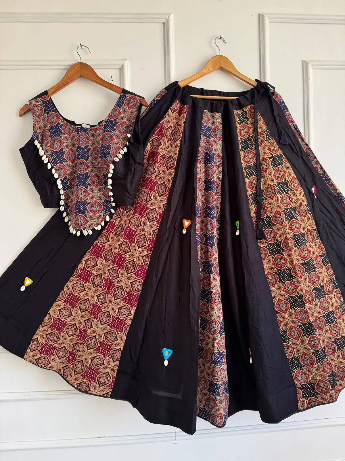 Navratri Ajrakh Cotton Design 2866 3