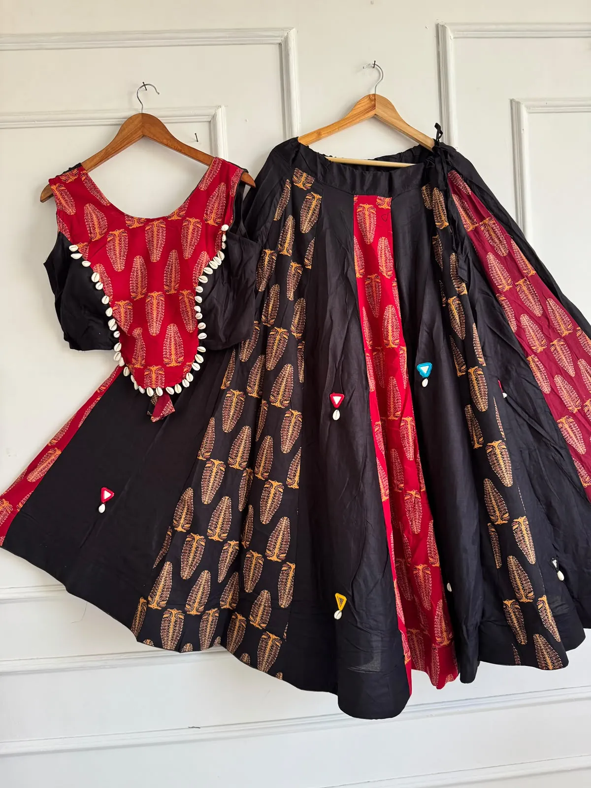 Navratri Ajrakh Cotton Design 2866 4