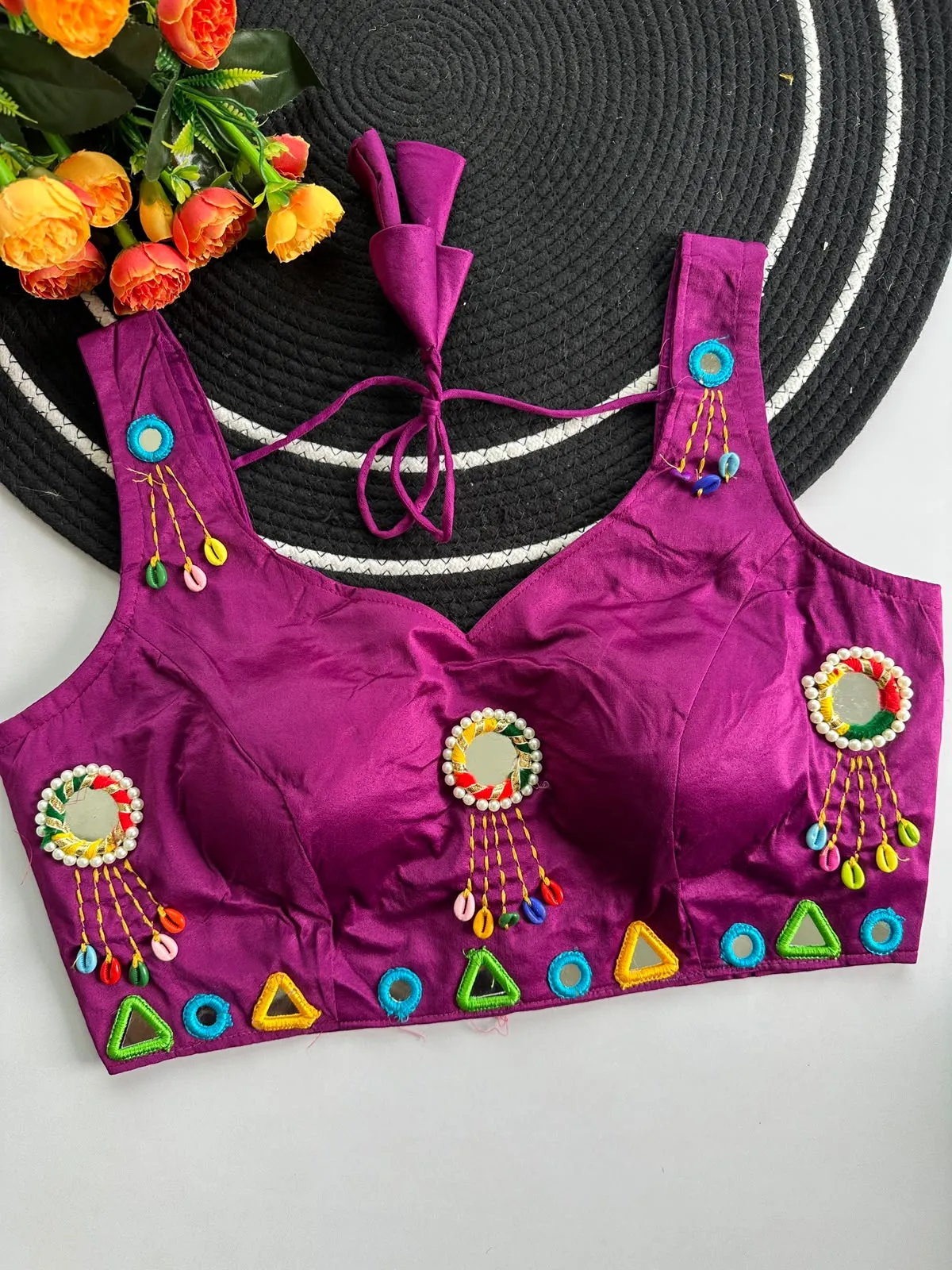 Ruhi Bangles Pure Raw Silk Blouse 4