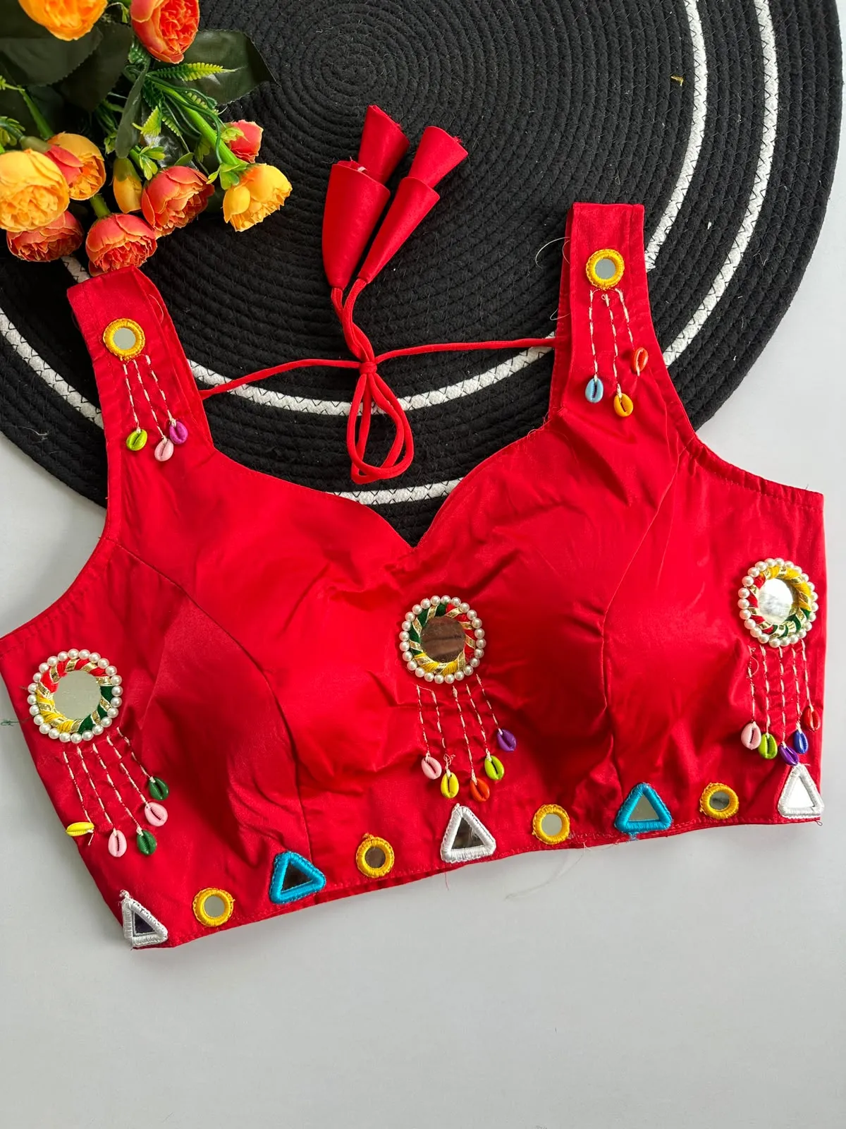 Ruhi Bangles Pure Raw Silk Blouse 8