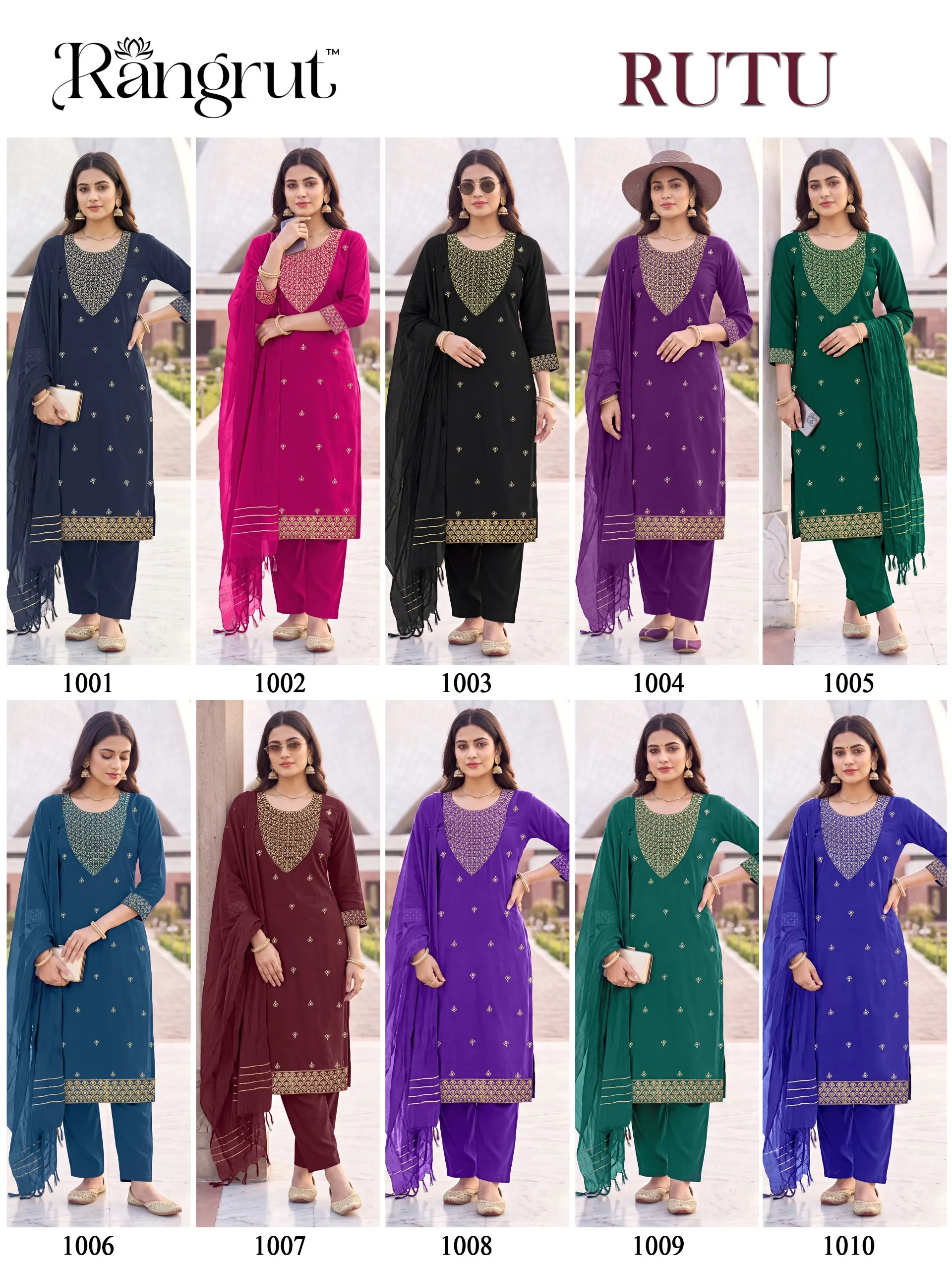 Rutu Malai Crape Readymade Dress 2
