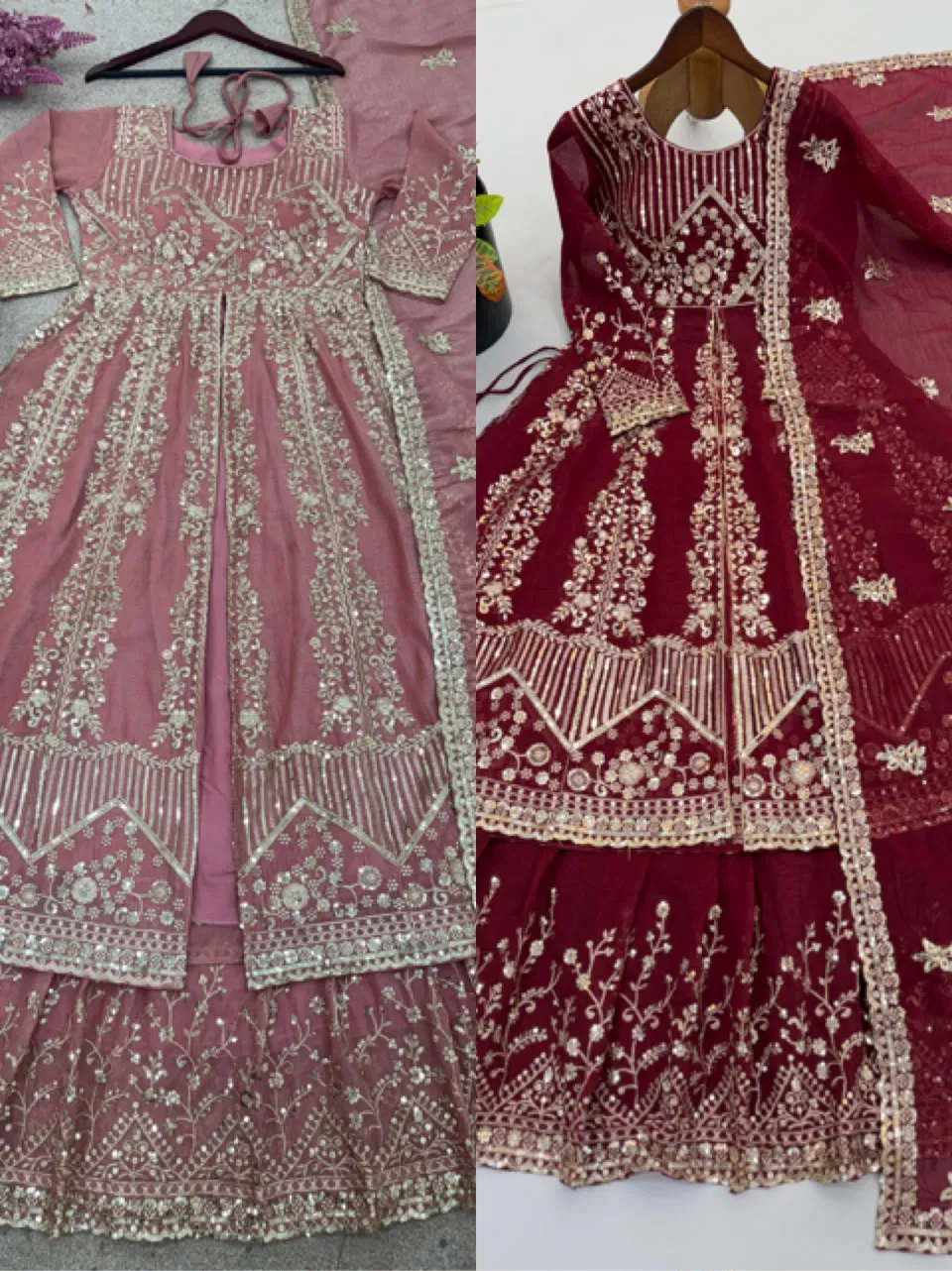 SR 1681 Crunchy Silk Lehenga Choli 4