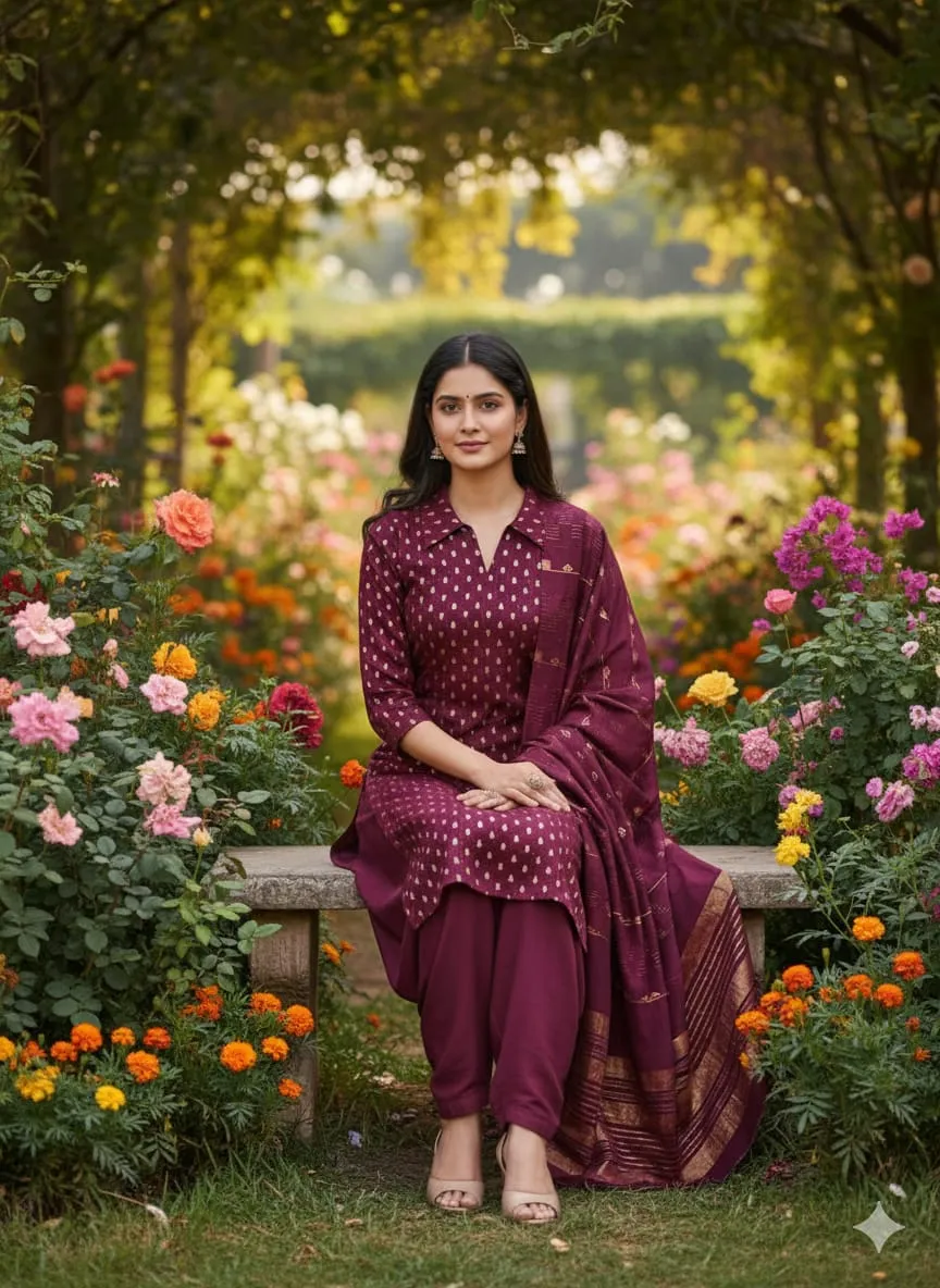 Takshil Chanderi Jacquard Crochet Dress Material 5