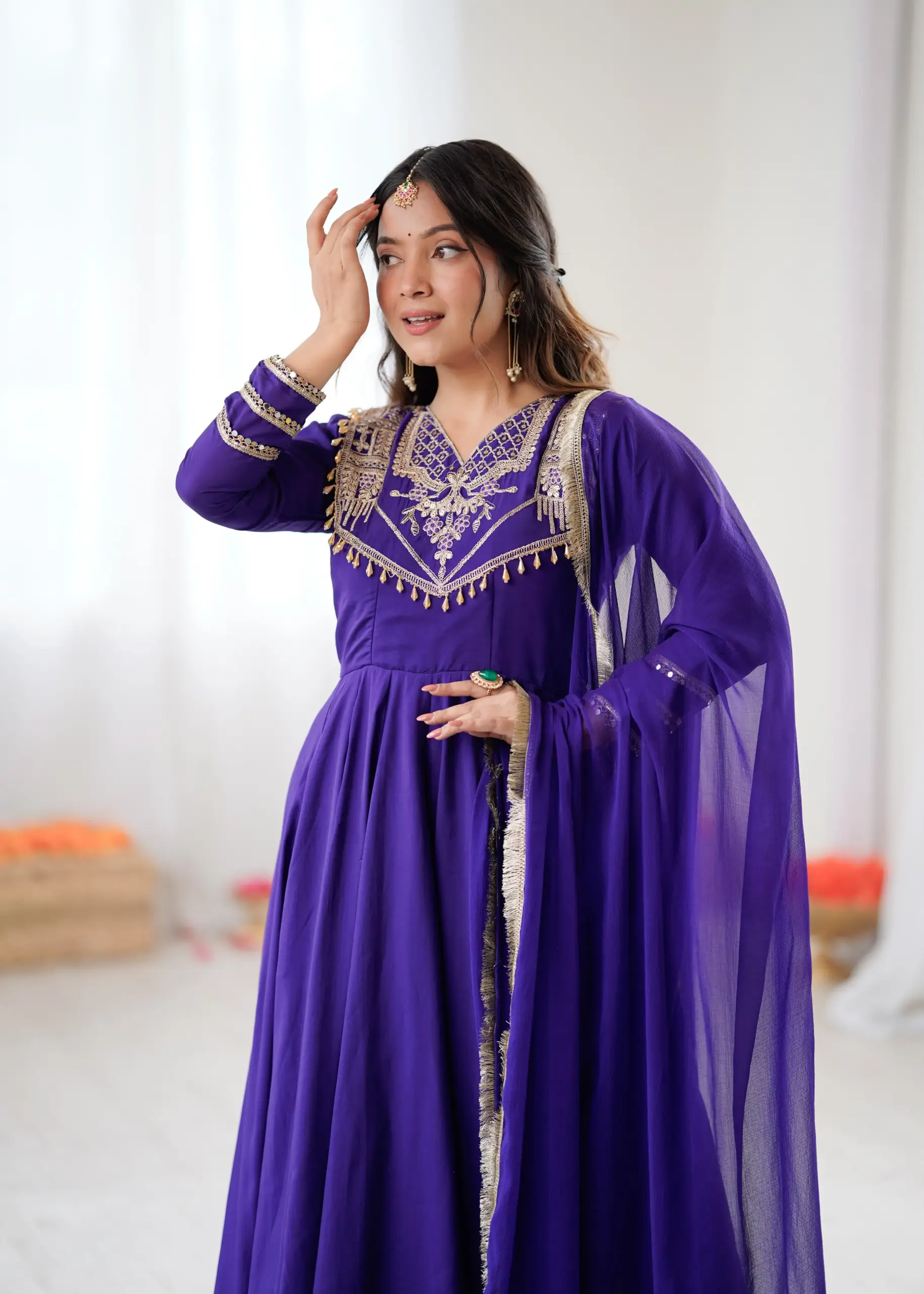 ZSR 3149 Roman Silk Gown 1