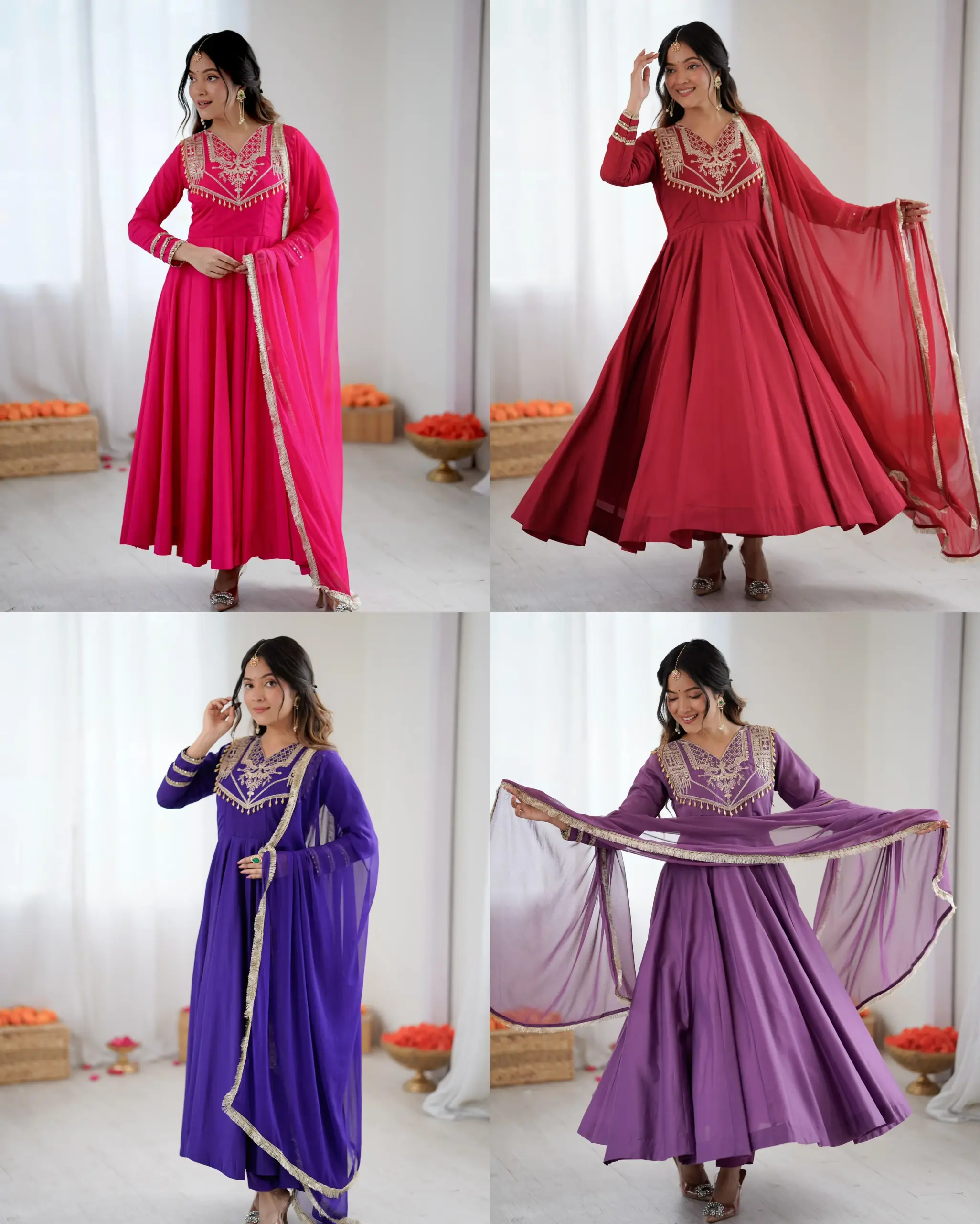 ZSR 3149 Roman Silk Gown 3